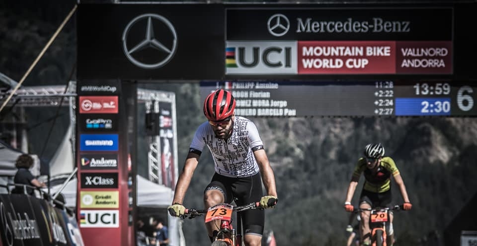 Entrenador ciclismo jorge al mundial